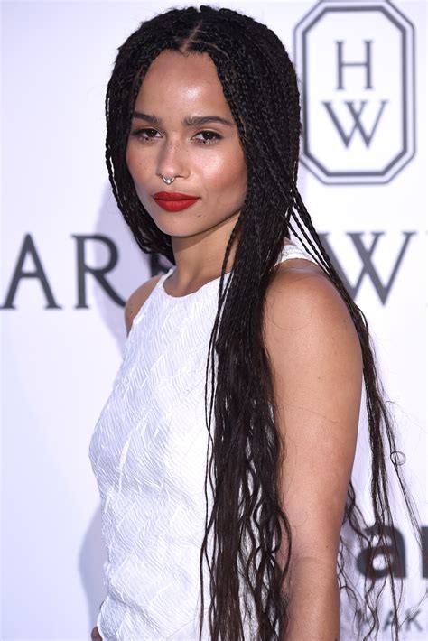 zoe kravitz hair